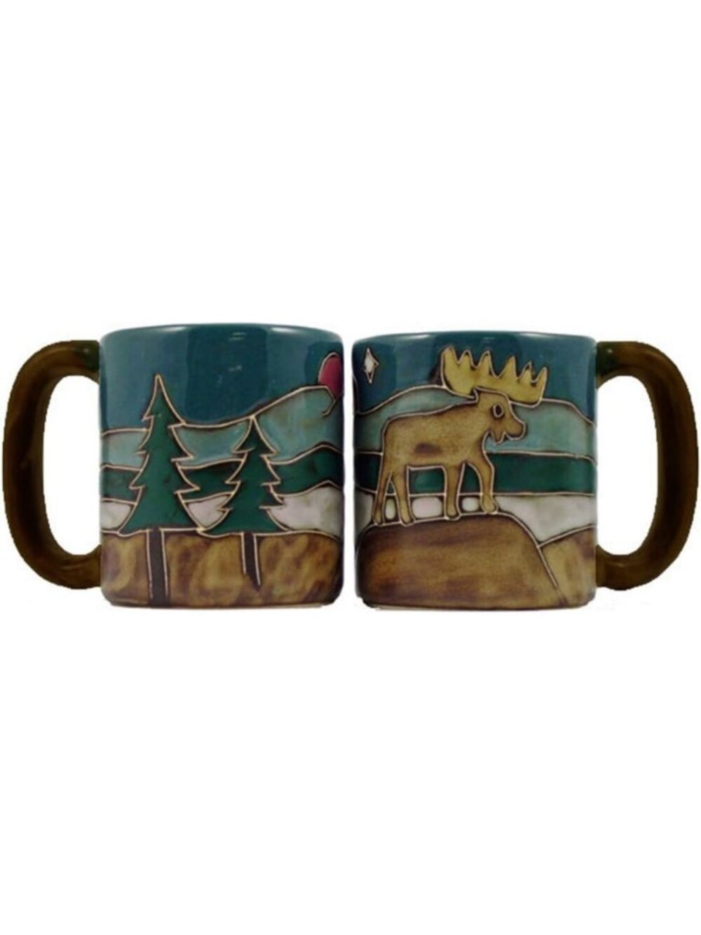 16 oz Moose Mug - Cute Animal Design, Perfect for Coffee or Hot Beverages